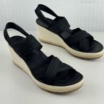 Merrell  Women’s Kaiteri Wedge Black Strap Sandal Size 10 EUR 41 Outdoor Gorpcore Photo 0