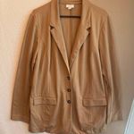 J.Jill  Women's Tan Blazer Photo 0