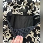 Vera Bradley  Day‎ & Night Baby Bag Retired Black White Floral Print Photo 1