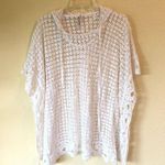 Cotton Crochet Hooded Swim Coverup M Size M Photo 0