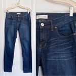 Madewell  • Alley Straight jeans dark wash slim low mid rise stretch denim Photo 1