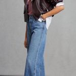 💕FAVORITE DAUGHTER💕 The Masha High Rise Wide Leg Jeans Long Beach Blue 31 NWOT Photo 6