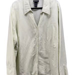 Lane Bryant  Button Up Linen Top 3X‎ Photo 0