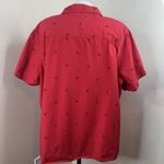 Disney Tigger Embroidery Red Short Sleeve Button Celebrate Shirt Sz 26W/28W Photo 6