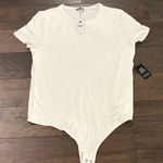 EXPRESS New With Tags Crewneck T Shirt Bodysuit Sz L Photo 0