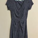 Athleta  Women’s  Black/Purple Beach Cruise  Casual Dress Size XS Ruched Short Photo 0