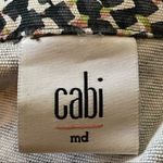 CAbi  #5099 Cliffside Jacket Asymmetrical Zipper Cotton Spandex Size Medium‎ Photo 3