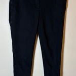 Ann Taylor  LOFT‎ Black Ankle Pants Size 4 Career Business Casual Photo 0