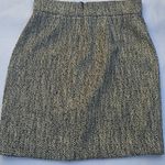 Brooks Brothers  Textured Black and Cream Pencil Skirt Photo 4