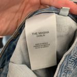 Favorite Daughter jeans: The Masha Super High Rise Wide Leg Crop in Dublin 27 Blue Photo 14