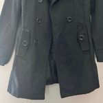 Ambiance Apparel Ambiance Apparels Women’s Black Wool-Blend Trench Coat – Size S Photo 6
