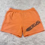 Adidas  Women’s Orange Boyfriend Athletic Lounge Shorts Medium Photo 0