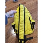MOSISO Yellow Sling Backpack Anti Theft Hiking NEW Water Bottle Pocket Photo 4