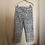 The Ragged Priest  Mono Marble Dad Jean Size 30 Black White‎ Denim Messenger Photo 8