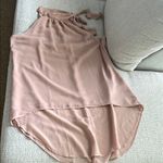 Sweet Pea NY&Co 🤎🤍 nude/pink chiffon top Photo 0