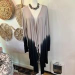 Angie Ombre Open Front Cardigan Long Sleeve Boho Lightweight Layering Size M Photo 1