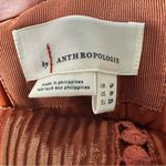 Anthropologie  Terracotta Velvet High-Low Strapless Dress Size 4 Photo 8