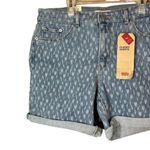 Levi’s Classic Mid Rise Sculpt Shorts Size 8 Blue Photo 2