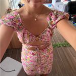 Princess Polly  Mini Dress Floral Pink Photo 3