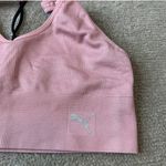 Puma Pink  Sports Bra Racerback Photo 1