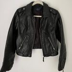 American Eagle Leather Jacket Photo 0