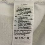 Madewell Y2K  Women Jeans 31 White Skinny Button Fly Raw Hem‎ Retro 90s Denim NEW Photo 9