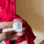 Dress Barn Red Sequins Top Photo 3