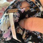 Free People ☀️  Washed Ashore Black Mini Floral Dress Photo 9