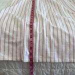 Garnet Hill  cotton White and Pink Striped nightgown Sz xs Photo 10