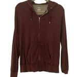 Nike Maroon Purple Zip Up Athletic Jacket Women’s Size Large Fitness Athleisure! Photo 0