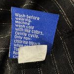 Apt. 9  X-Large Sweater Striped Round Neck Long Balloon Sleeves Stretch Gold Black Photo 8