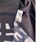 Connected Apparel Women's Black & White Geometric Print Sleeveless Sheath Dress Photo 3