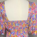 For Love & Lemons  Prairiecore Cottagecore Sasha Mini Dress
Blue Dizzy Floral
XS Photo 7