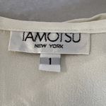 Tamotsu Size 1X Womens Off White Dressy Tank Sleeveless Top Minimalist Japan Photo 6