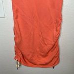 n:philanthropy  coral orange Sebastian terry cloth cover up cinched dress size XL Photo 4