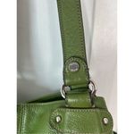 Tignanello Vintage Green Leather Women's HandBag Photo 2