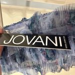 Jovani  50069 Ruffled Sleeveless A-Line Cocktail Dress - Size 6 NWT Blue Photo 6