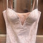 + BODY By Haart + Lieu Beige Powersuit Bodysuit Shapewear Size 34B Medium NWT Tan Photo 3