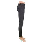 O'Neill O’Neill Kerr Brown Raw Hem Denim Skinny Ankle Jeans Photo 3