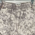 One Teaspoon Tye Dye Gray & White Elastic Waist Shorts(Size 26) Photo 5