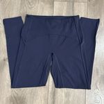 Zyia  Deluxe Strap High Rise Navy Blue‎ 7/8  Leggings Size 2 Photo 1