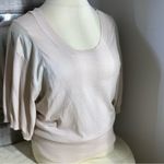 BCBGirls  Soft Cream Short Sleeve Top Photo 9