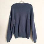 Alo Yoga  Scholar Crew Neck Sweater Bluestone S Photo 6
