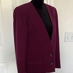 Mort Schrader 60s Dark Wine Colored Blazer Purple Size 10 Photo 8