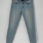 Lucky Brand Womens Low Rise Stretch Charlie Skinny Denim Jeans Light Wash Size 6 Photo 0