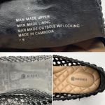 Birdies The Woven Starling Flat Loafer Black Faux Leather Smoking Slipper 7.5 Photo 14