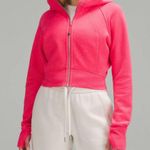 Lululemon NWOT👄 Lip-GlossLululemon Scuba Full-Zip Cropped Hoodie Bubble pink Photo 2