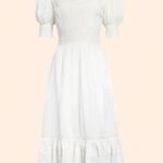 Reformation 1HR SALE ⚡ Betsie Dress (Ivory) Photo 1