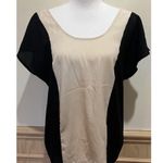 Love 21  Women Blouse Size Large ~ Black/Tan Photo 0