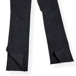 FAVORITE DAUGHTER Valentina Super High Rise Cigarette Shortie Jeans,Boulder, 24” Black Photo 8